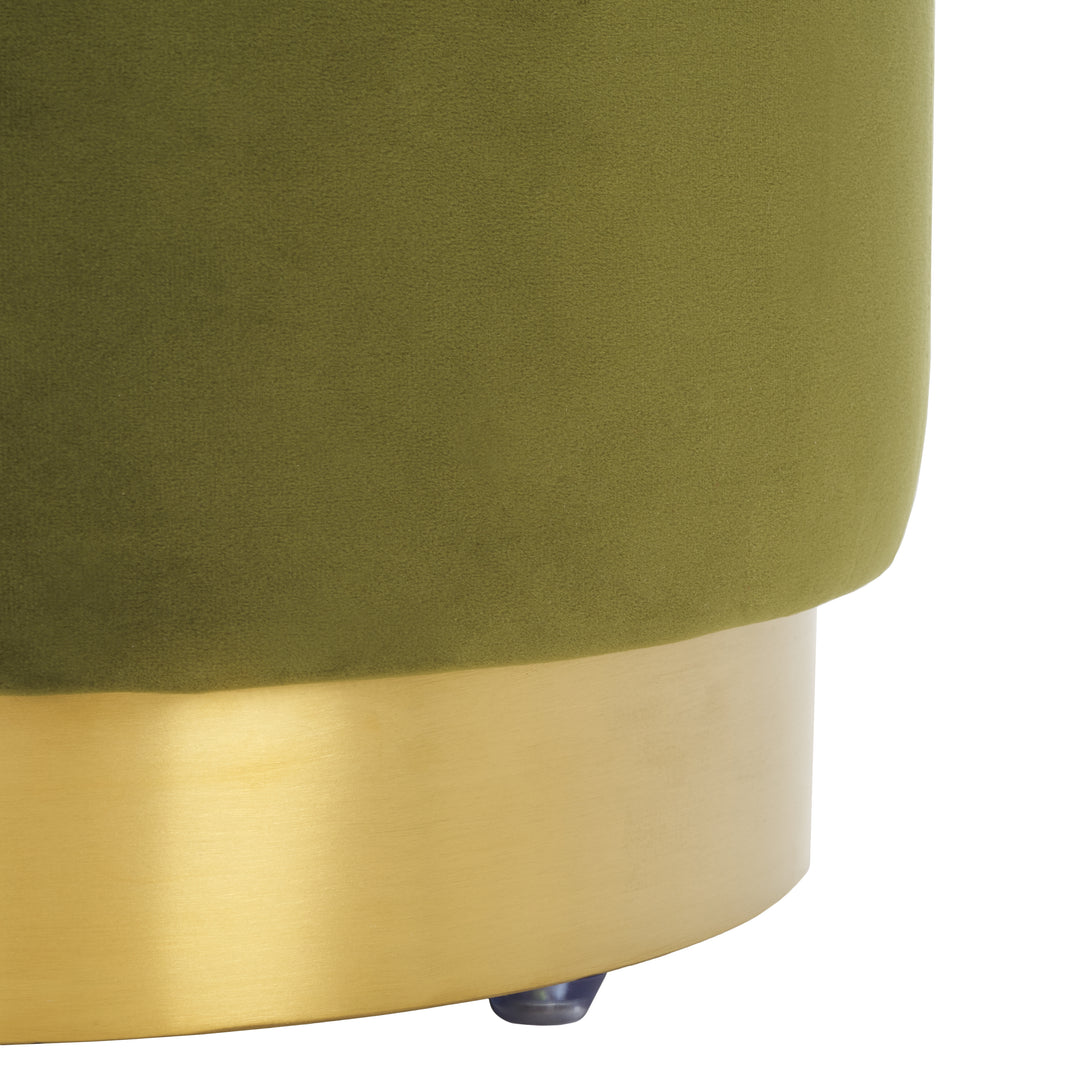 Olive Green / Brass