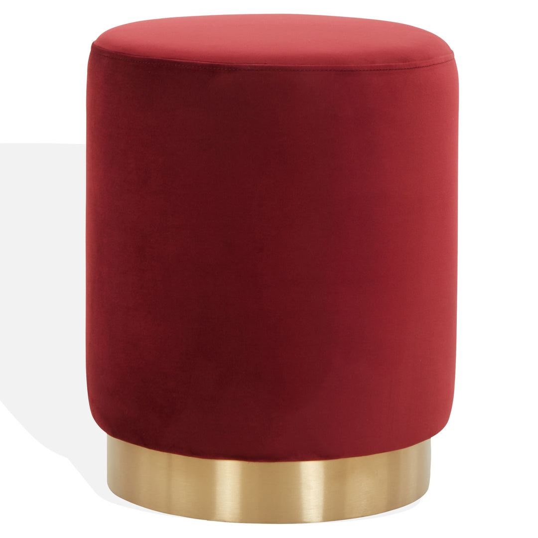 Burgundy / Brass
