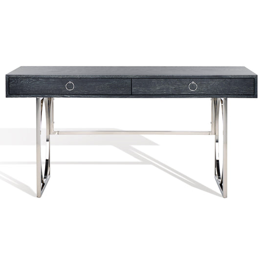 BLACK CERUSED OAK / SILVER