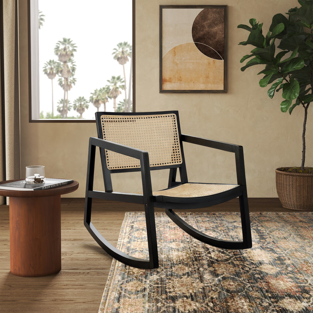 BLACK / NATURAL / 22.8" X 34.3" X 30.5" / 20.6 X 22 X 16.1