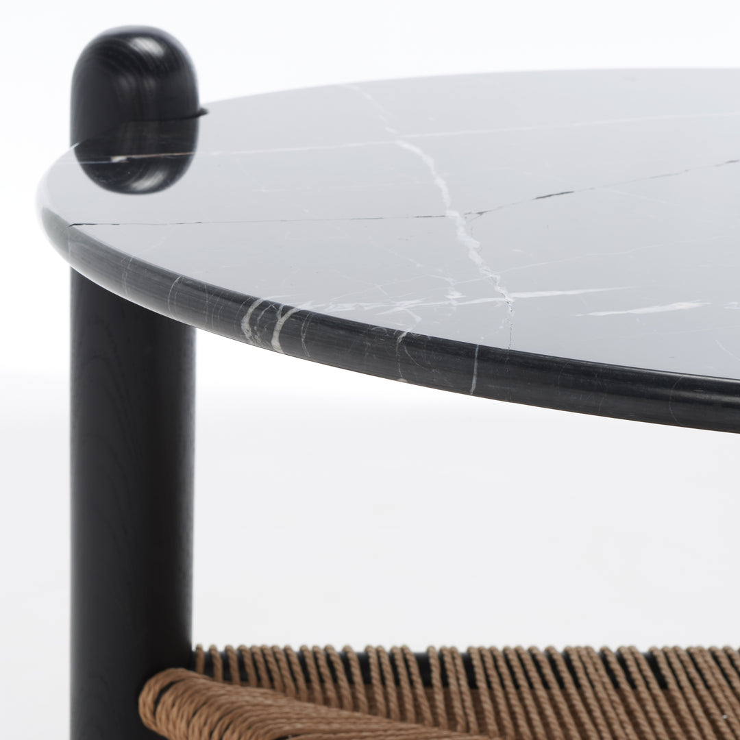 30"W x 30"D x 18"H / Black