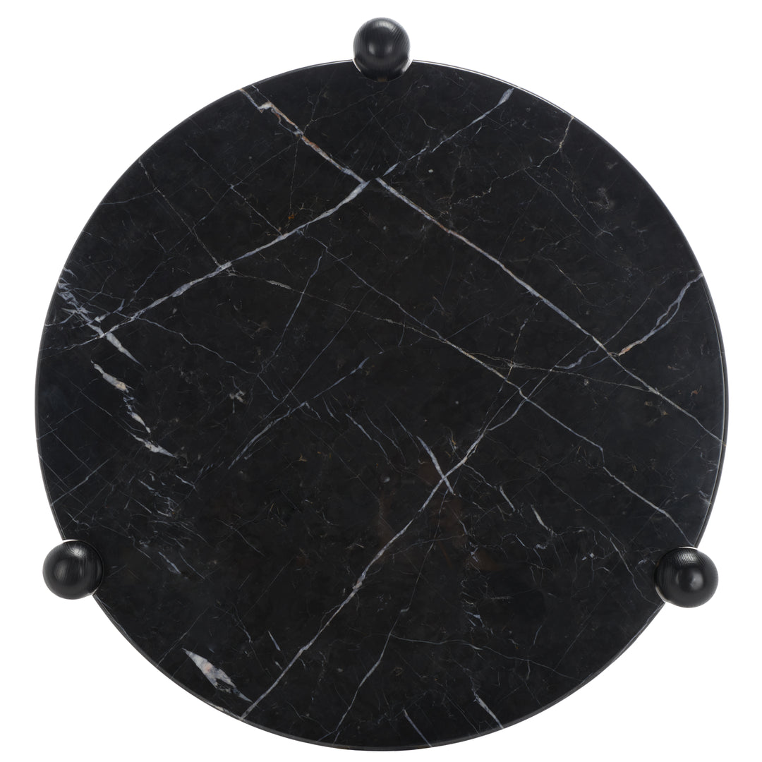 30"W x 30"D x 18"H / Black