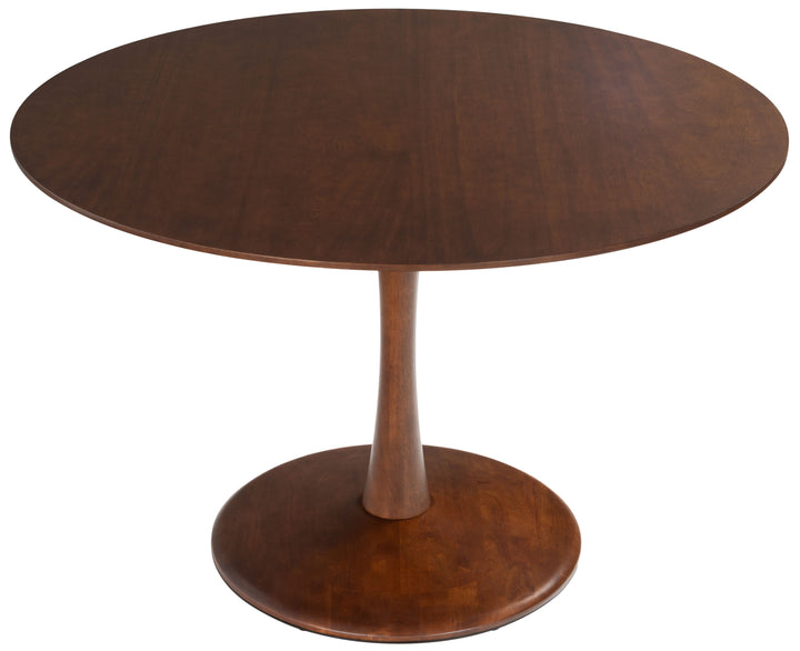American Home Furniture Safavieh Couture Lisette Round Pedastal Base Dining Table