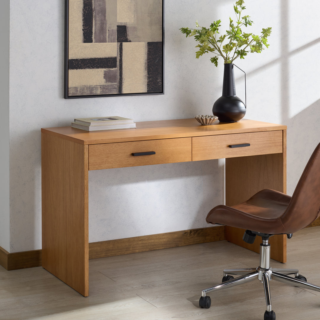 48"W x 24"D x 30"H / Natural/Black