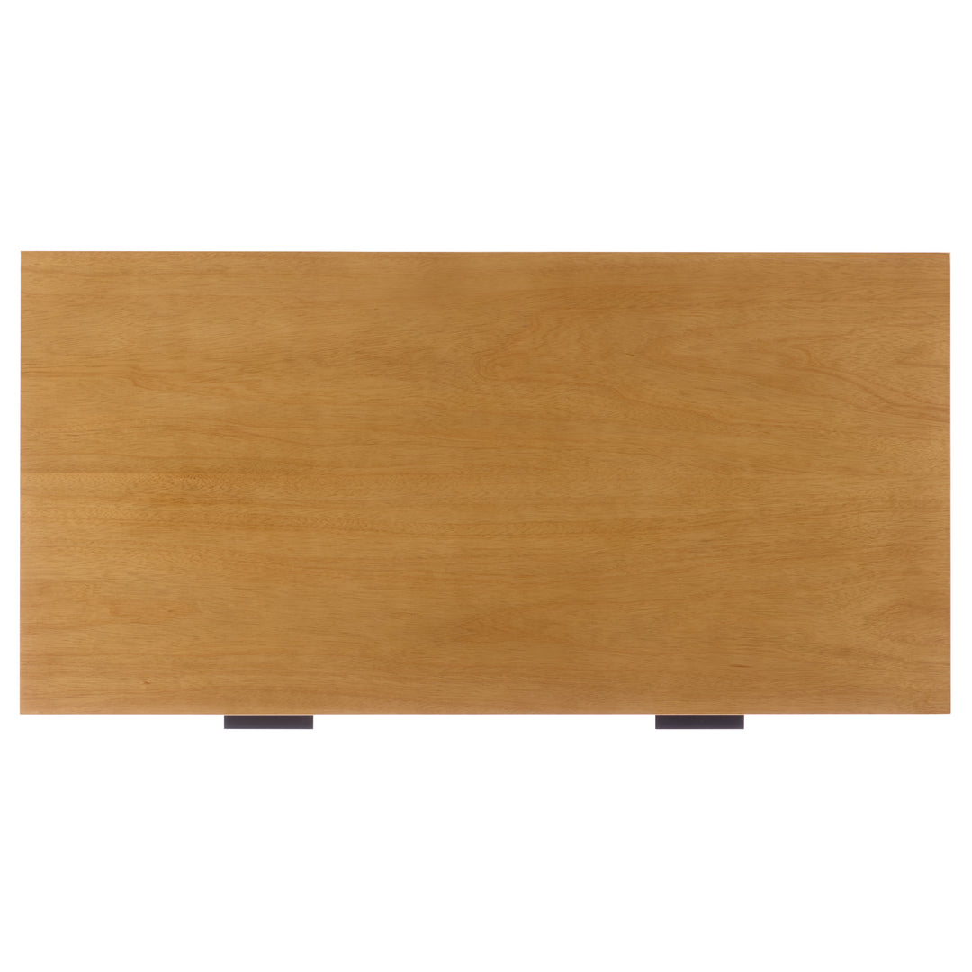 48"W x 24"D x 30"H / Natural/Black