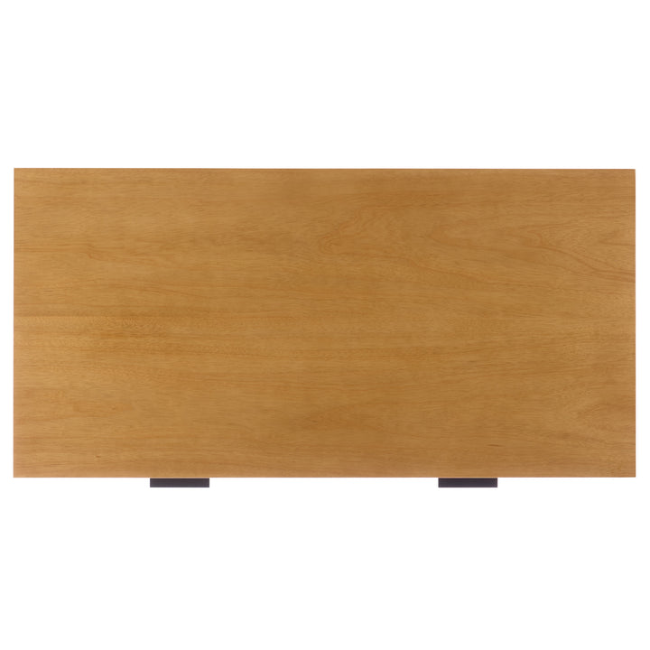 48"W x 24"D x 30"H / Natural/Black