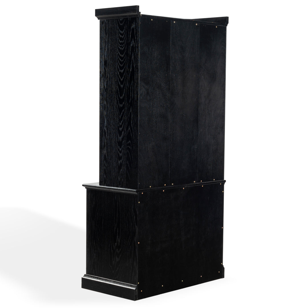 40"W x 21.1"D x 79"H / Black