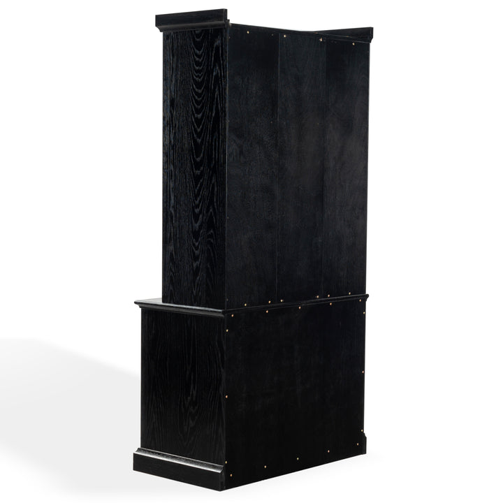 40"W x 21.1"D x 79"H / Black