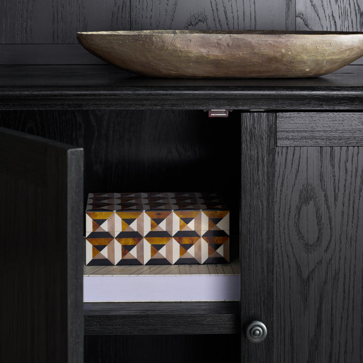 40"W x 21.1"D x 79"H / Black