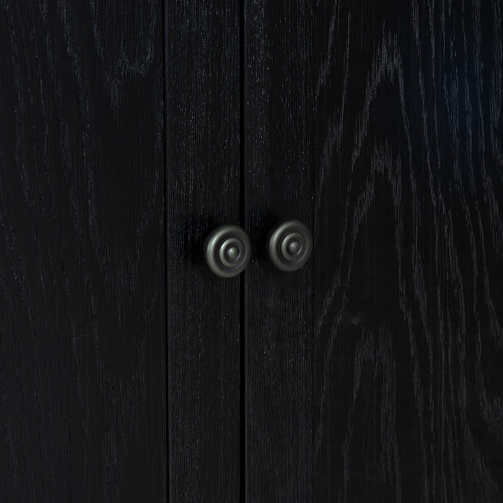 40"W x 21.1"D x 79"H / Black