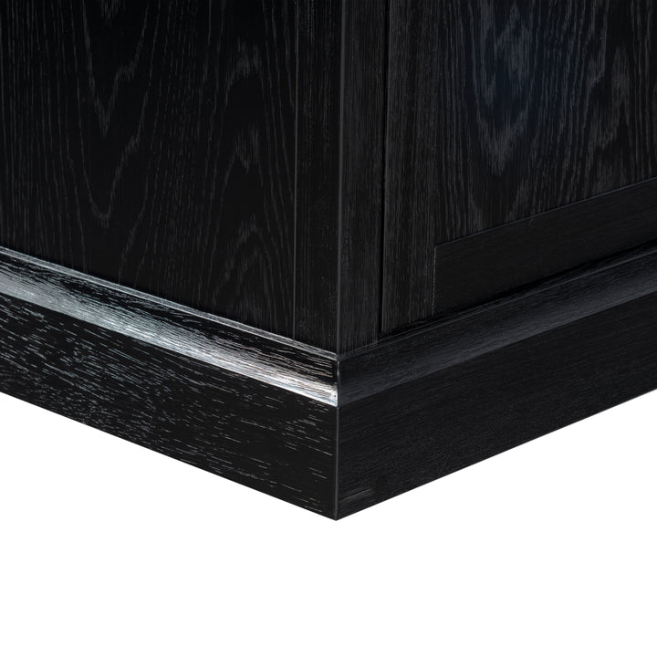 40"W x 21.1"D x 79"H / Black