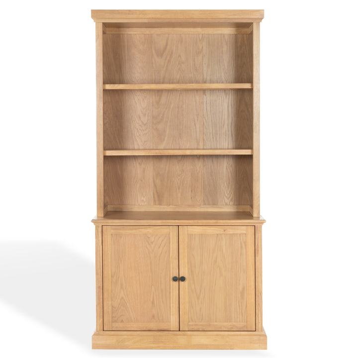 40"W x 21.1"D x 79"H / Natural/Black