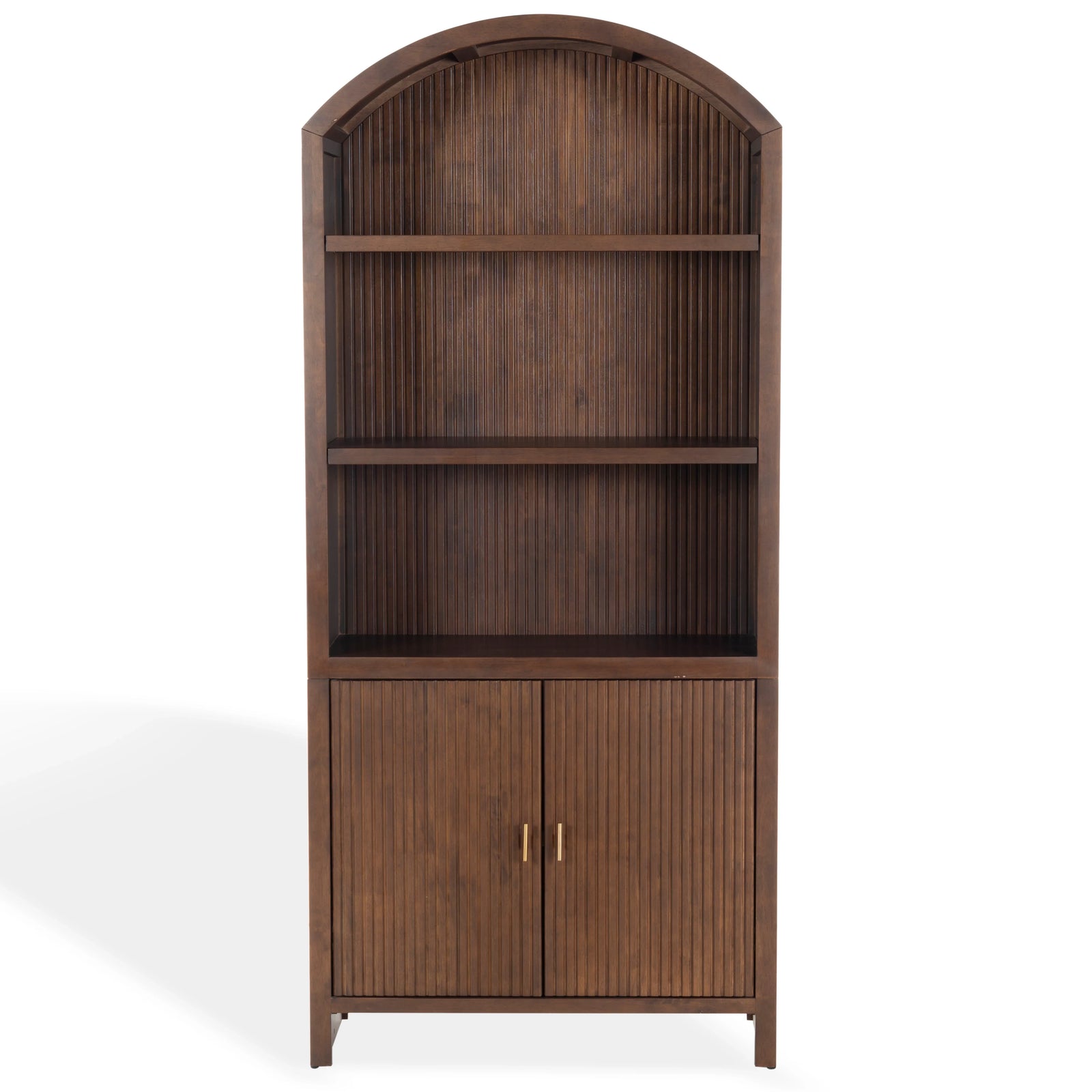 Walnut/Brass