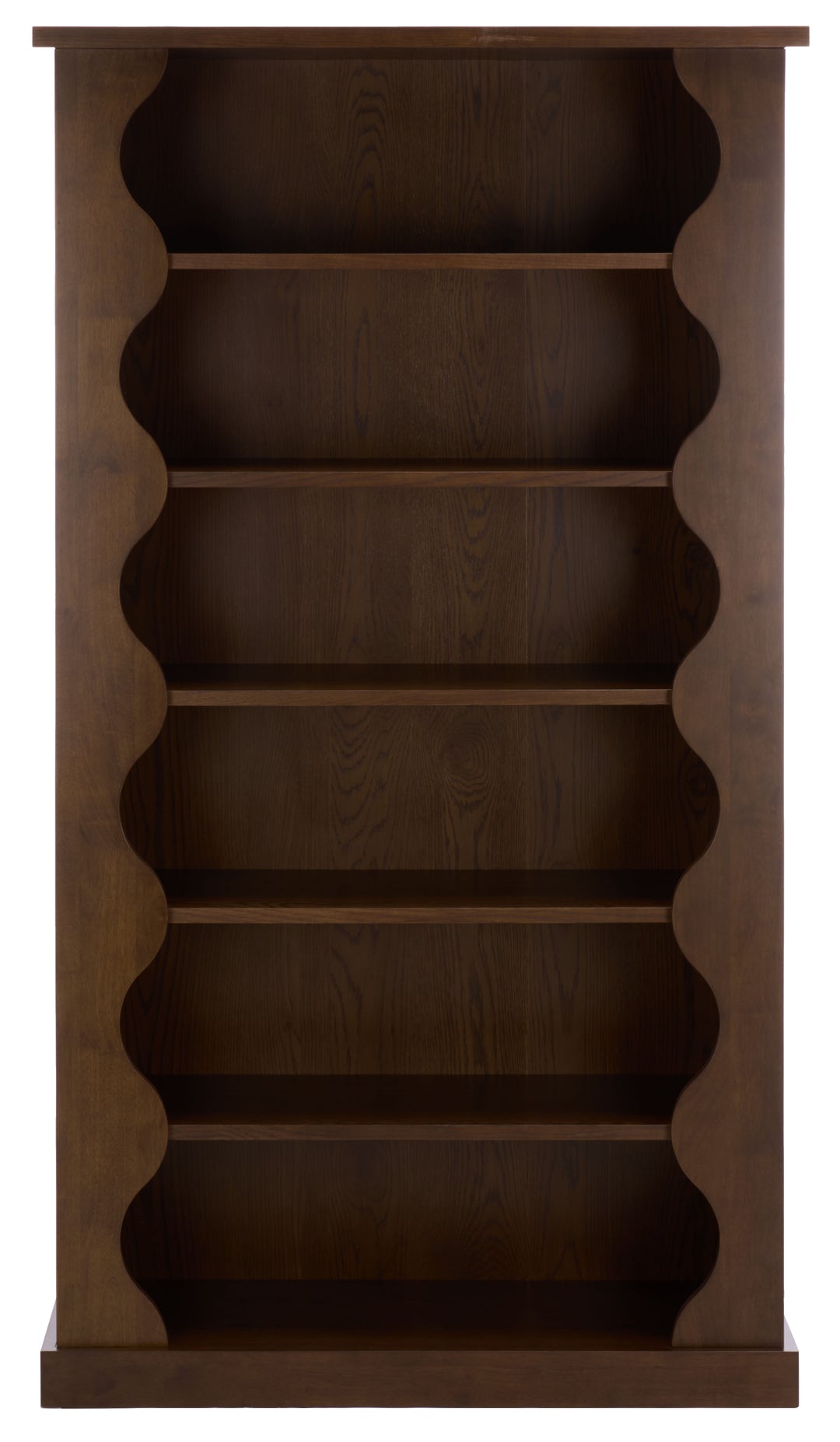 42.8"W x 15.4"D x 78"H / Walnut