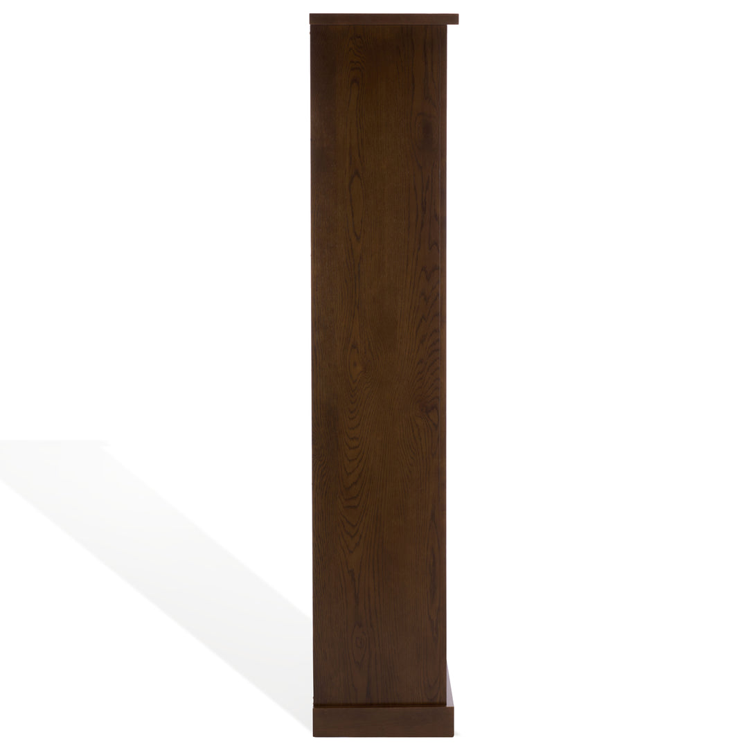 42.8"W x 15.4"D x 78"H / Walnut