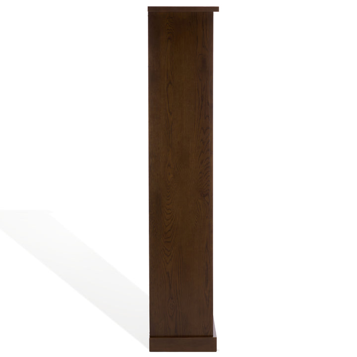 42.8"W x 15.4"D x 78"H / Walnut