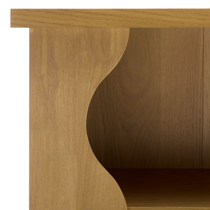 42.8"W x 15.4"D x 78"H / Natural