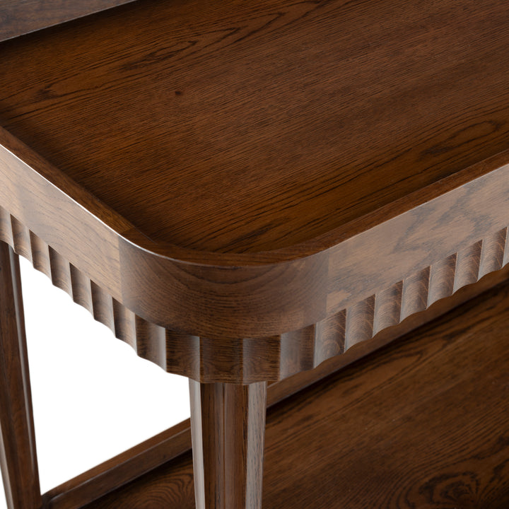 38"W x 20"D x 32"H / Walnut