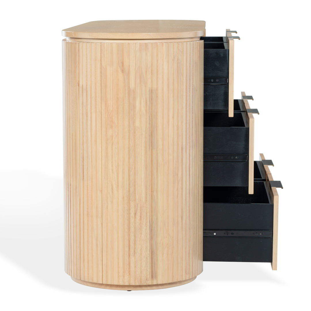 60"W x 18"D x 32"H / Oak