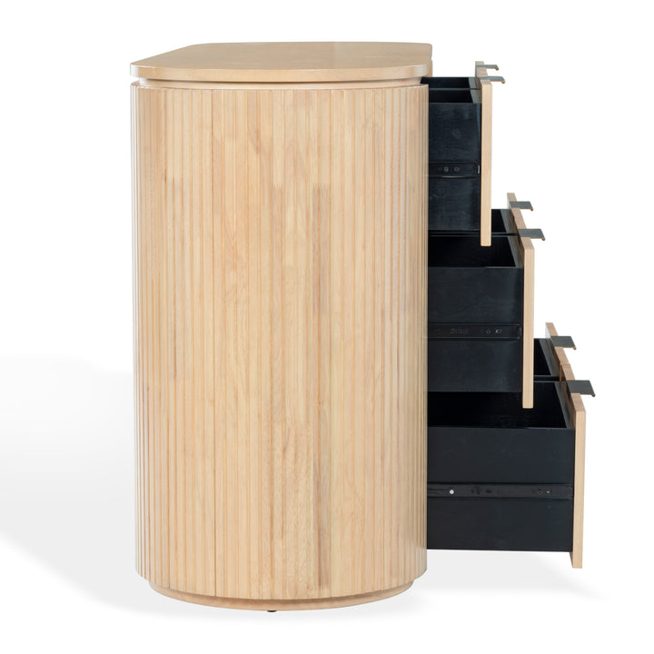 60"W x 18"D x 32"H / Oak