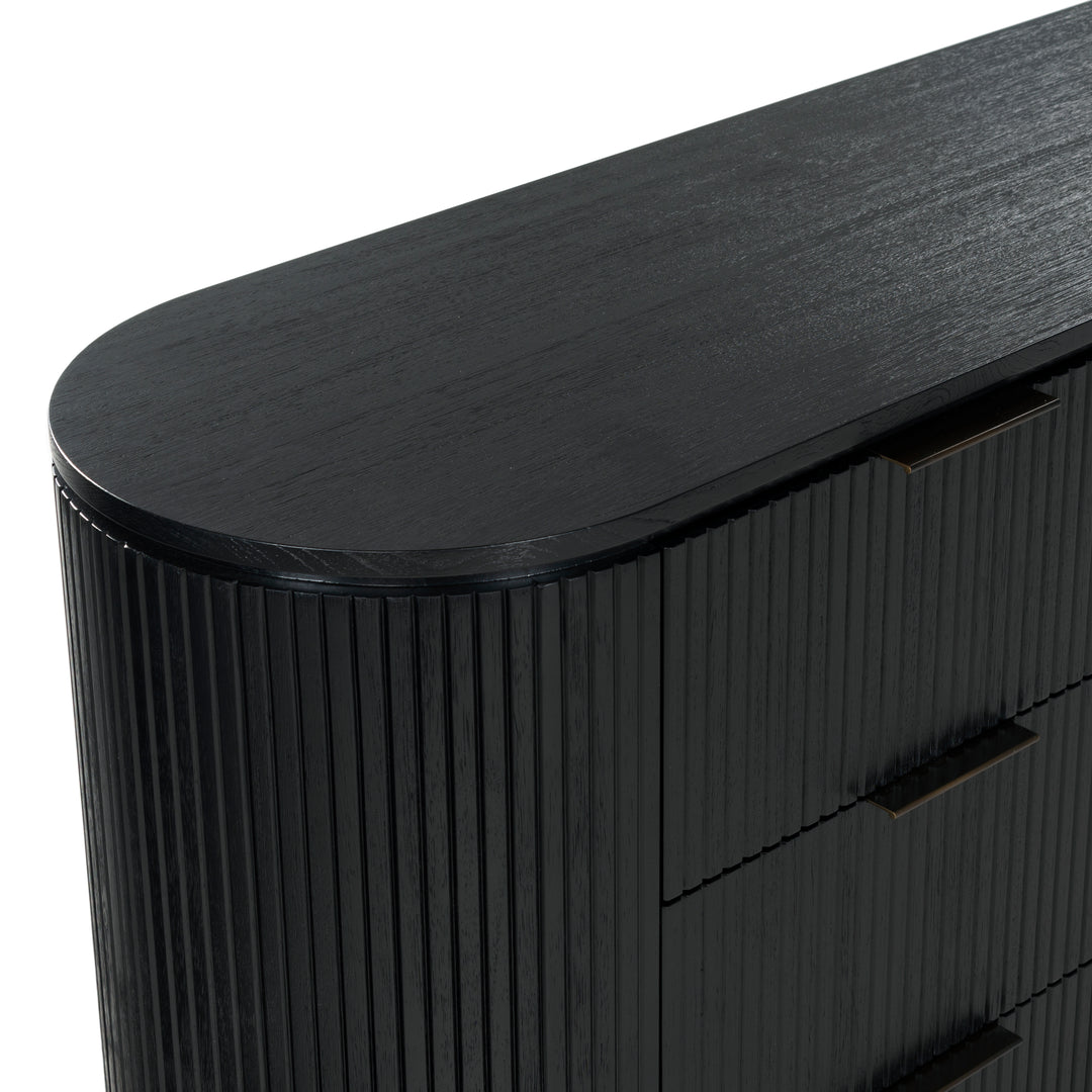 60"W x 18"D x 32"H / Black