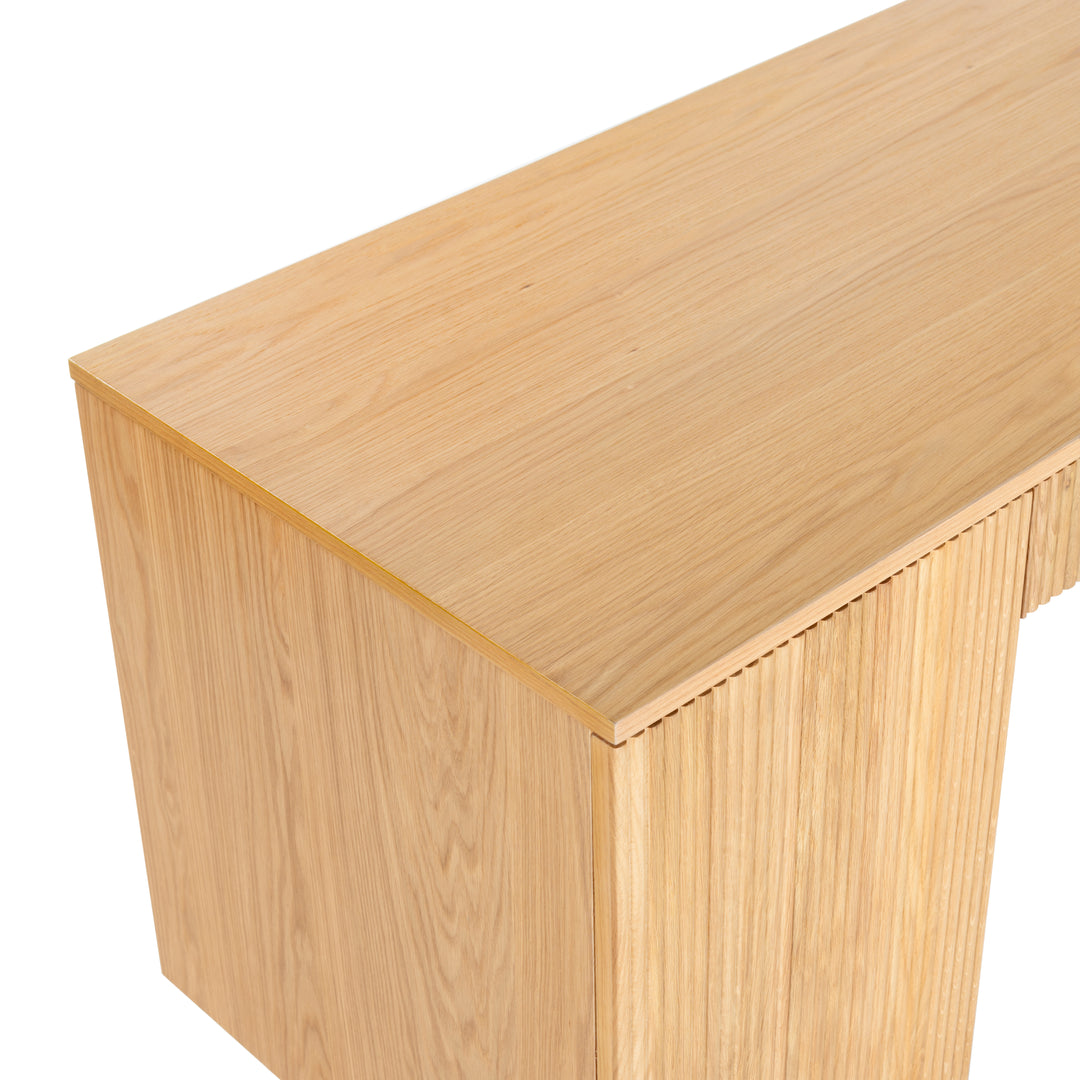 American Home Furniture Safavieh Couture Kristy Fluted Wood Desk