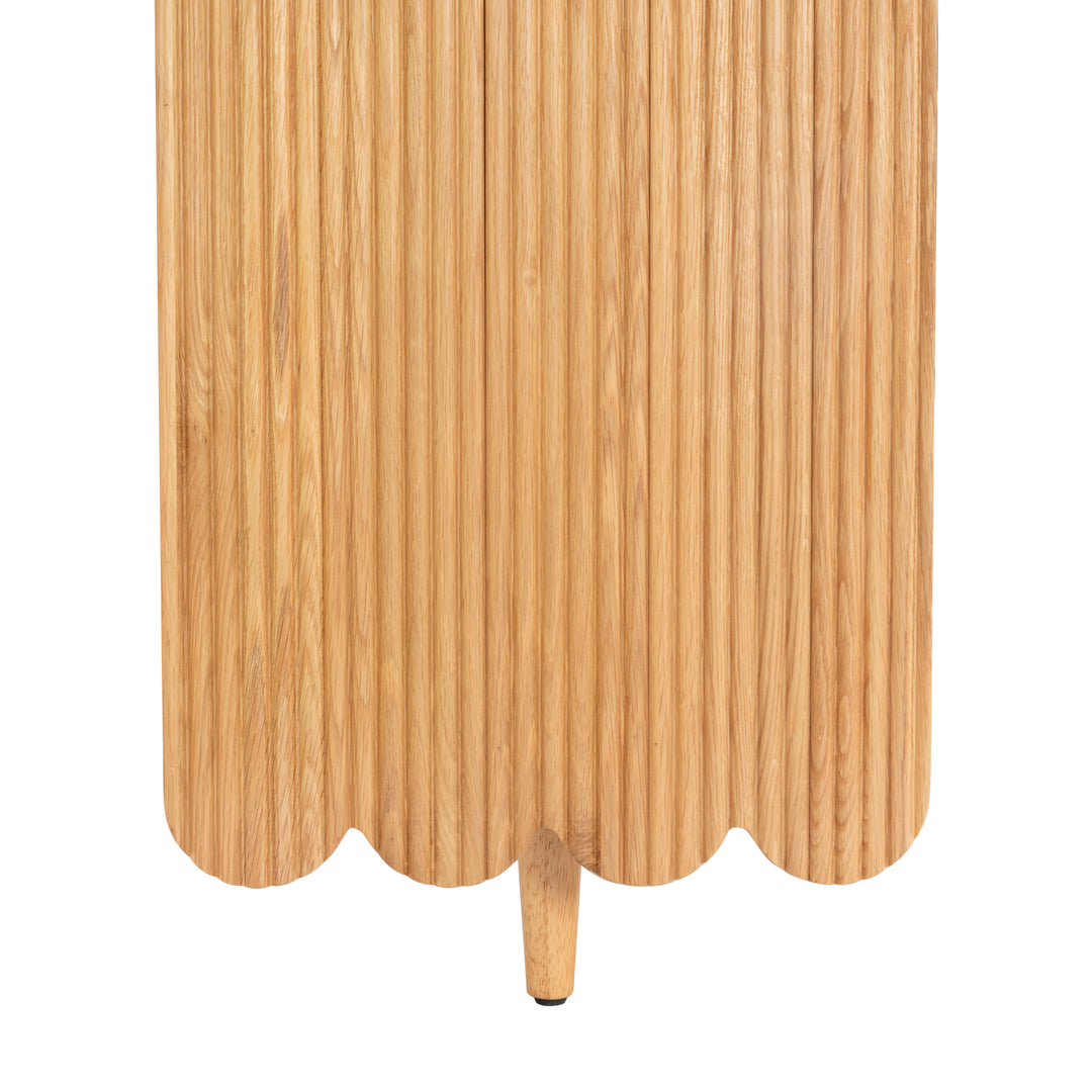 American Home Furniture Safavieh Couture Kristy Fluted Wood Desk