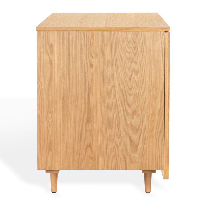 American Home Furniture Safavieh Couture Kristy Fluted Wood Desk