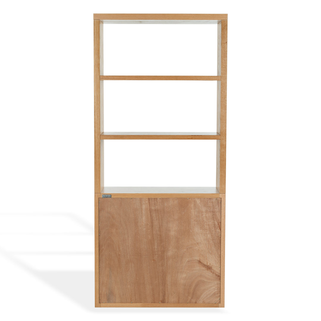 43"W x 15"D x 76"H / Natural