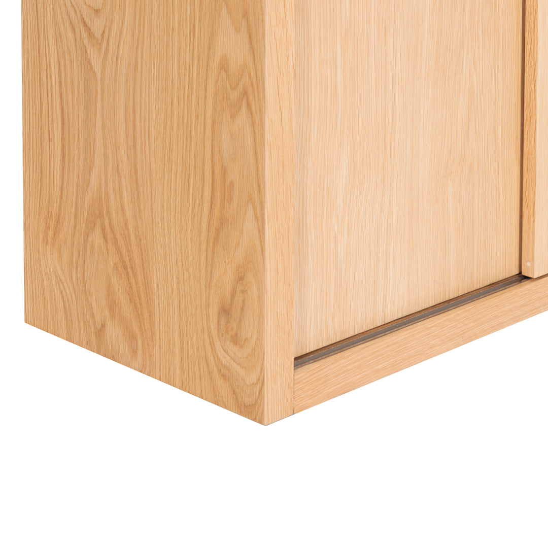 43"W x 15"D x 76"H / Natural