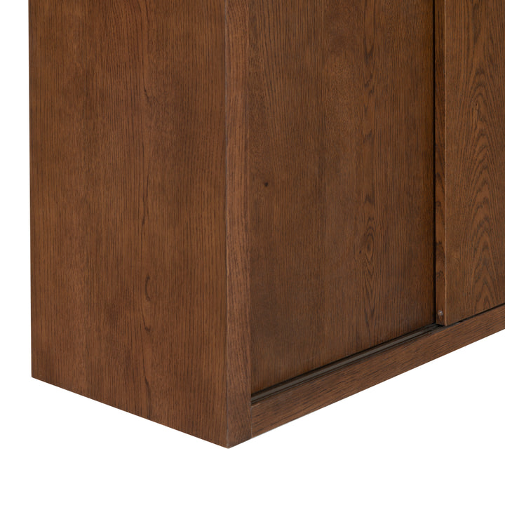 43"W x 15"D x 76"H / Walnut