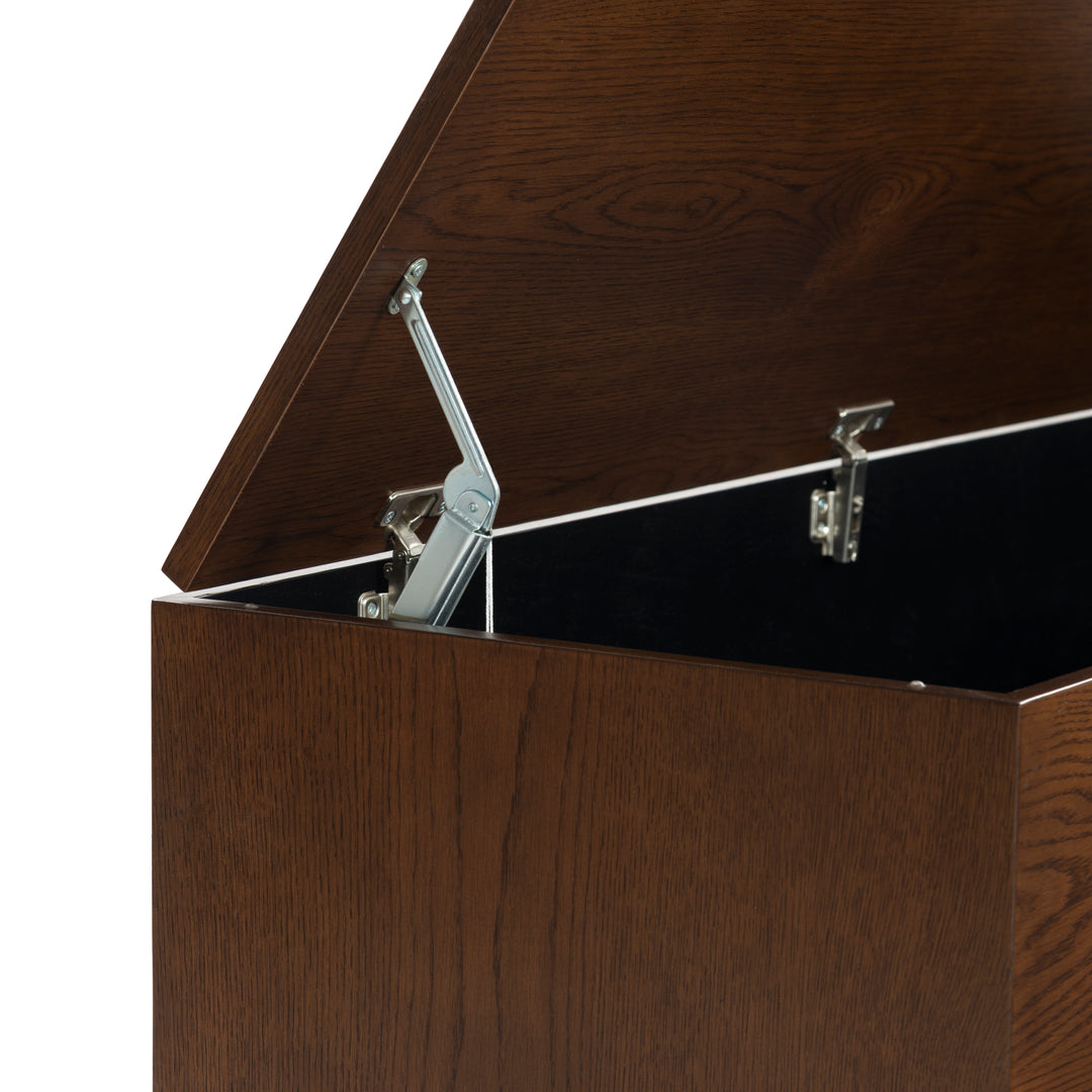 50"W x 18.1"D x 18.1"H / Walnut