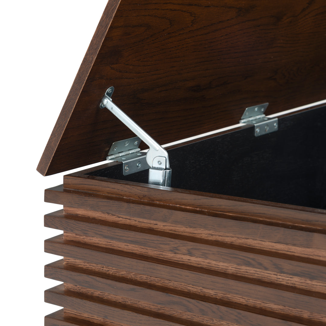 American Home Furniture Safavieh Couture Zuzu Wood Storage Bench