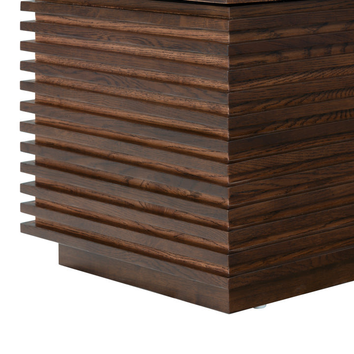 American Home Furniture Safavieh Couture Zuzu Wood Storage Bench