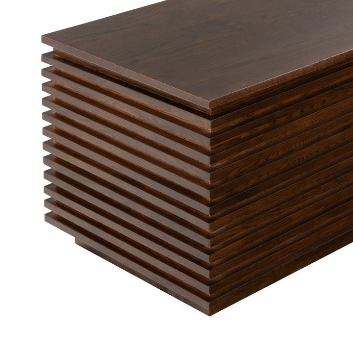 American Home Furniture Safavieh Couture Zuzu Wood Storage Bench