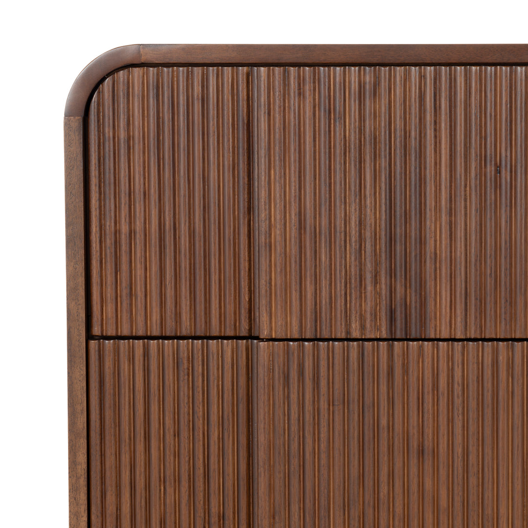 26"W x 19.7"D x 24"H / Walnut