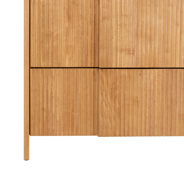 65"W x 19.1"D x 30.4"H / Natural