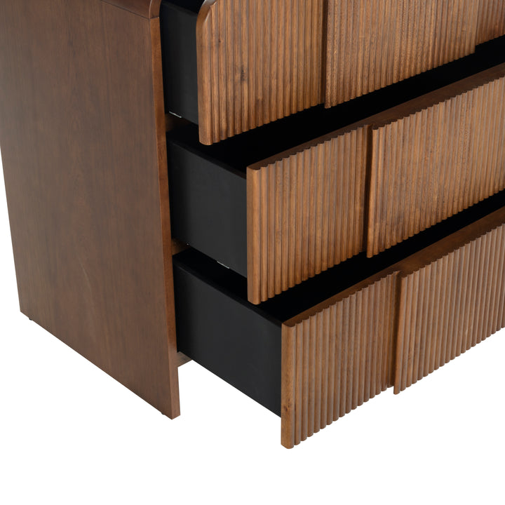 65"W x 19.1"D x 30.4"H / Walnut