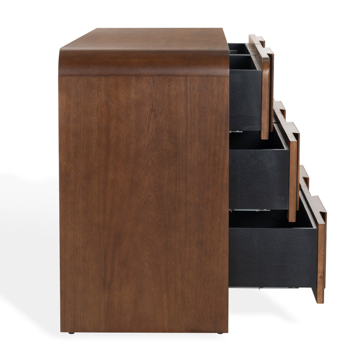 65"W x 19.1"D x 30.4"H / Walnut