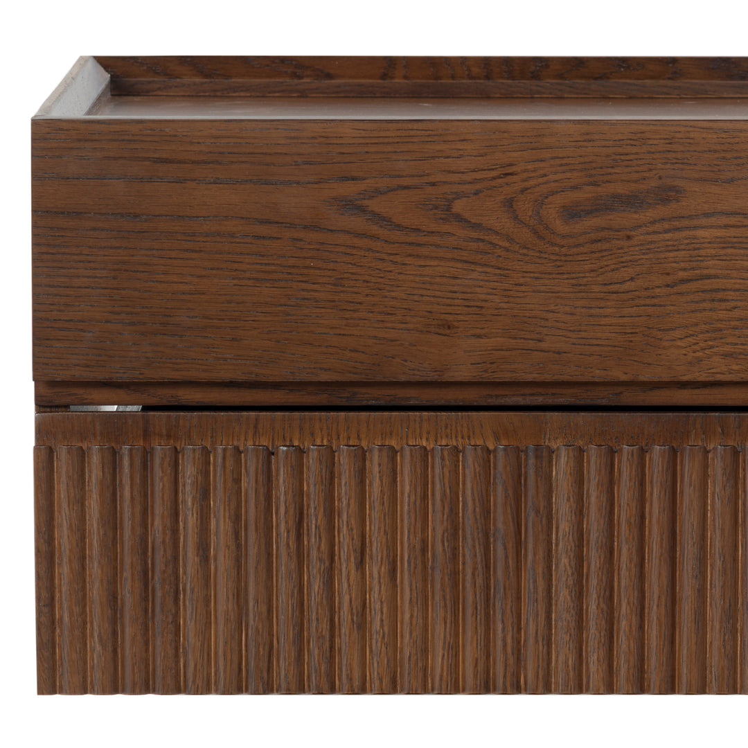 18.9"W x 15"D x 10.2"H / Walnut