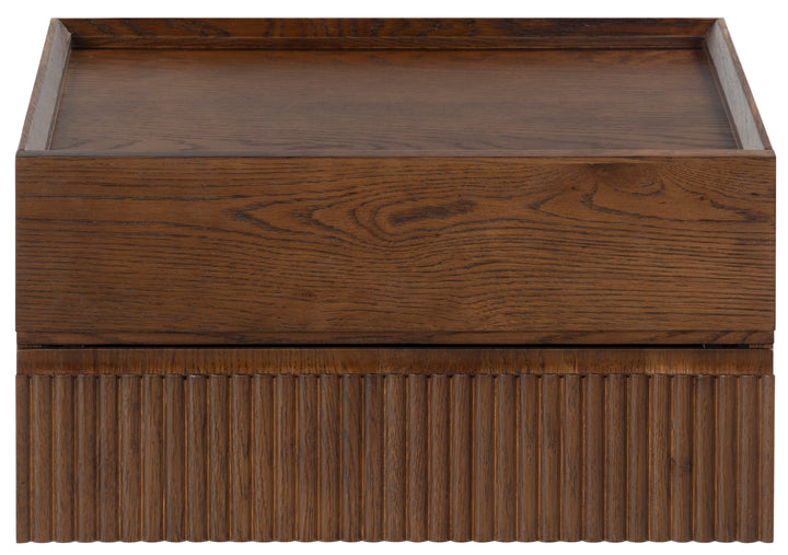 18.9"W x 15"D x 10.2"H / Walnut