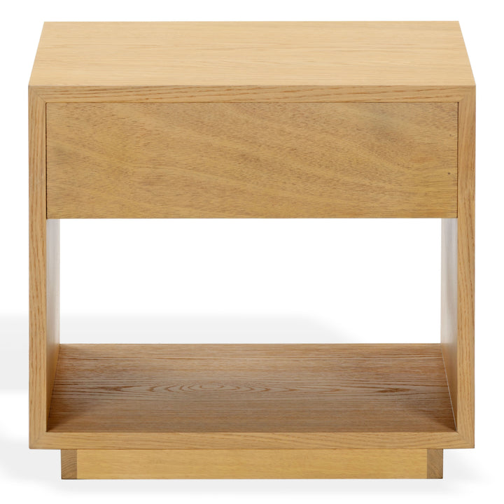 Gabribecca Wood 1 Drawer Nightstand