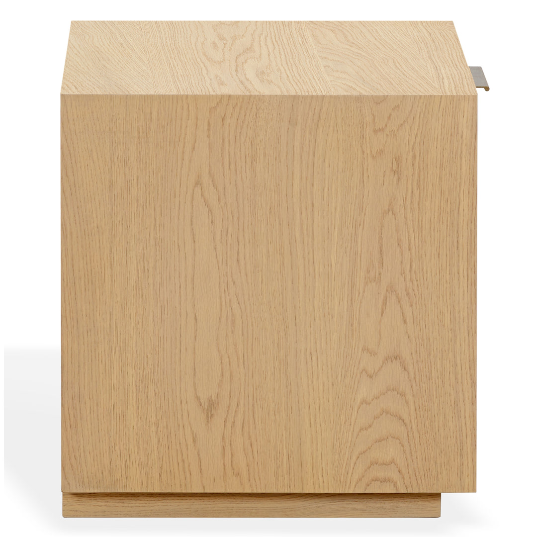 Gabribecca Wood 1 Drawer Nightstand