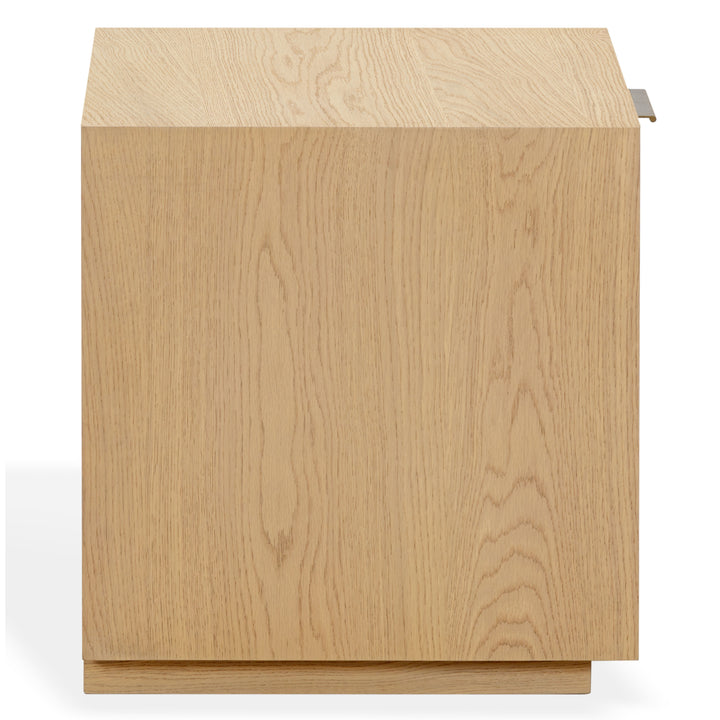 Gabribecca Wood 1 Drawer Nightstand