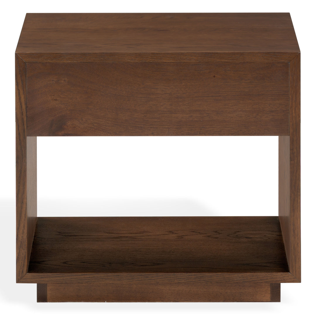 Gabribecca Wood 1 Drawer Nightstand