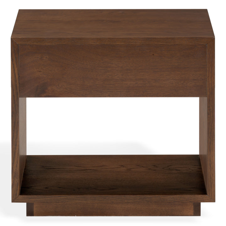 Gabribecca Wood 1 Drawer Nightstand