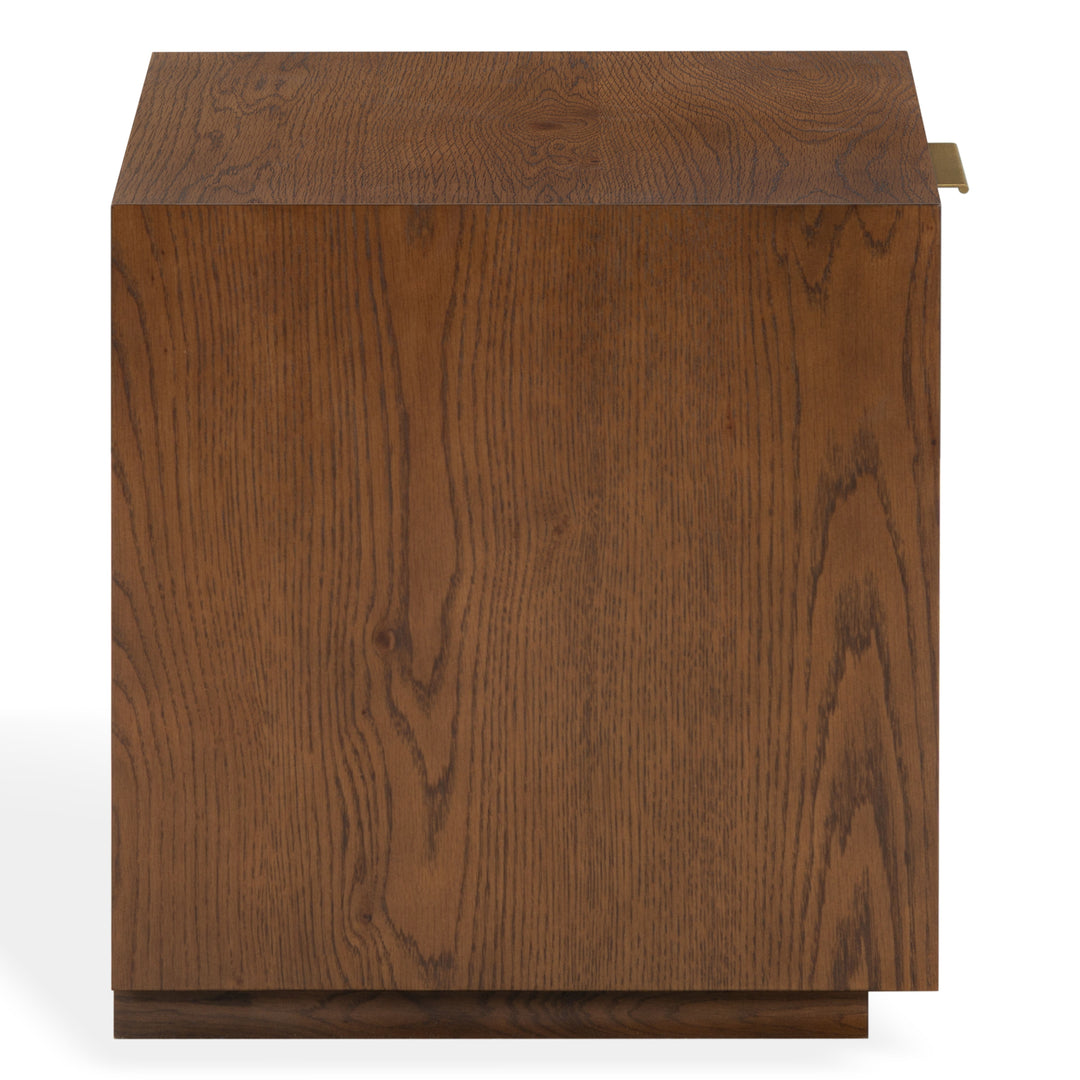 Gabribecca Wood 1 Drawer Nightstand