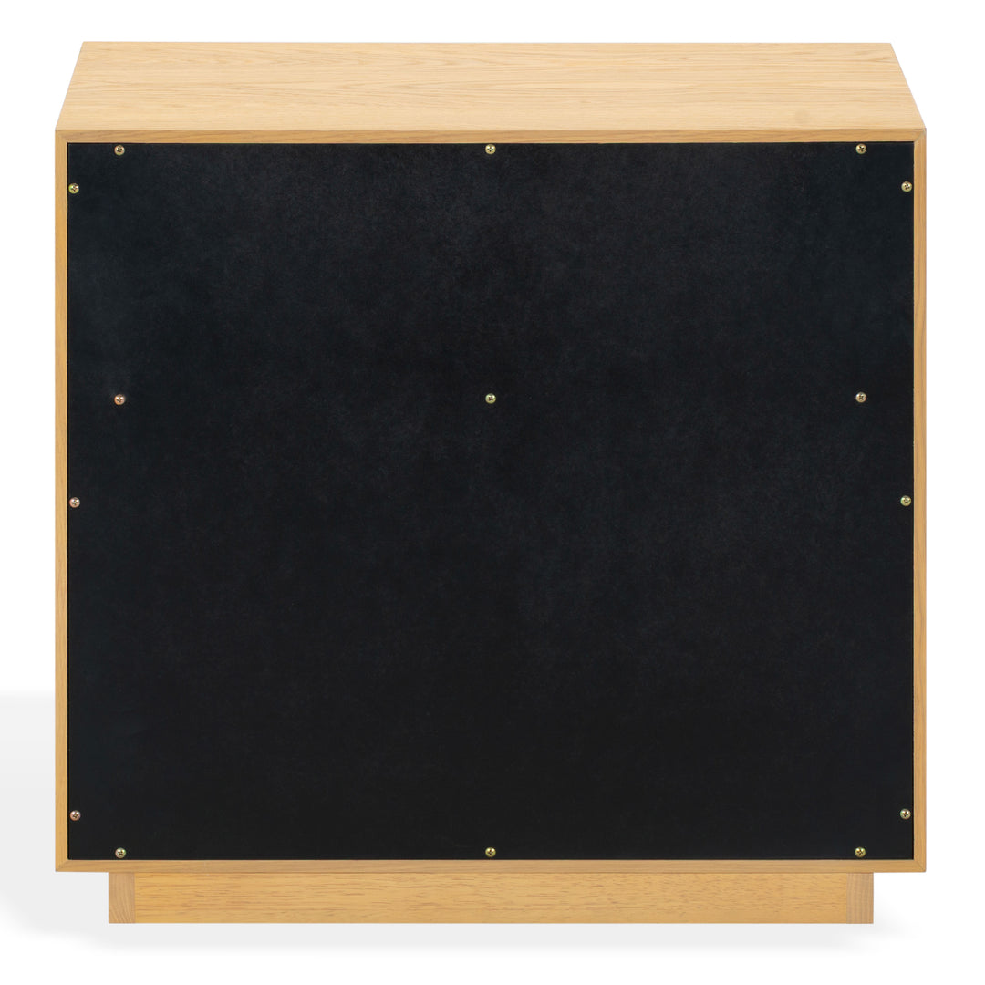 Gabribecca Wood 2 Drawer Nightstand