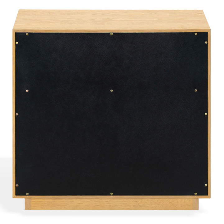 Gabribecca Wood 2 Drawer Nightstand