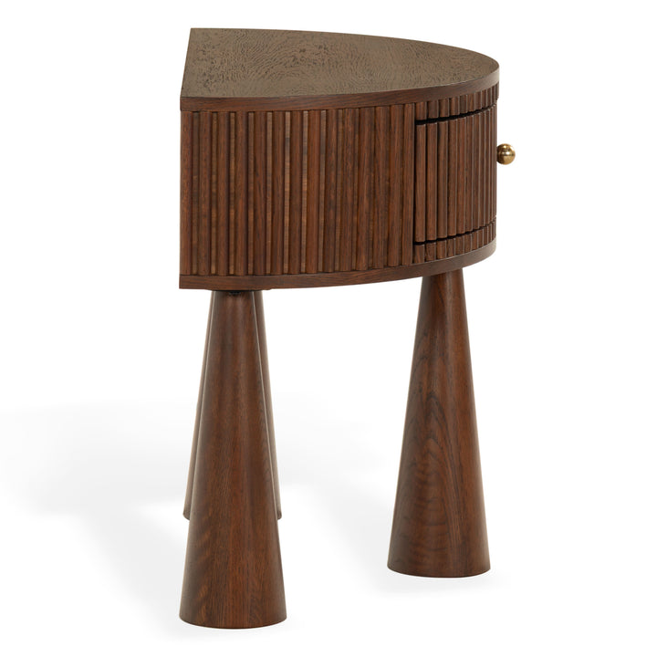 Walnut / Brass
